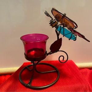 PartyLite Butterfly collection 4 items in a variety of colors, all NEW